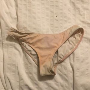 vs pink watercolor bikini bottoms
